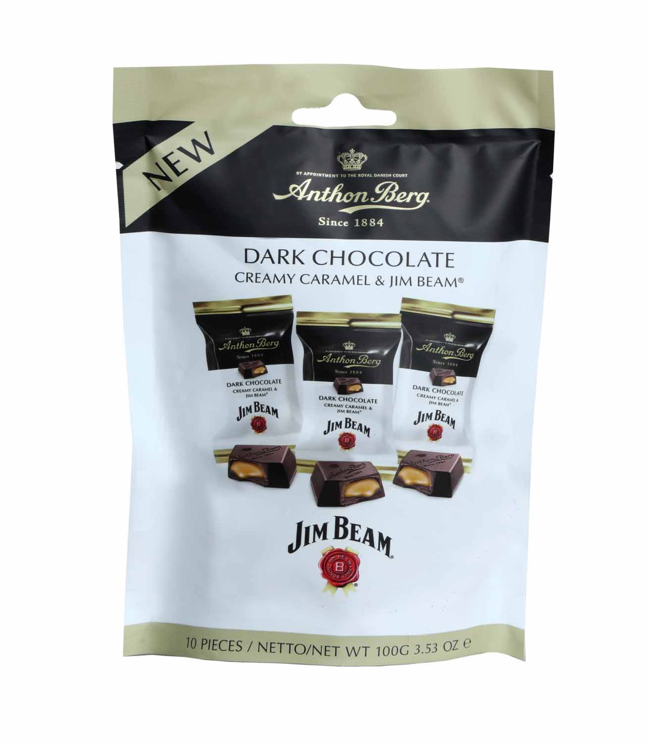 Anthon Berg Liq Mini Tablets Jim Beam